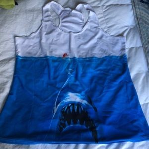 Jaws Little Mermaid Ariel Exercise Running Tank